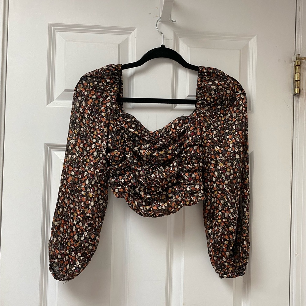 Floral Print Women's Top